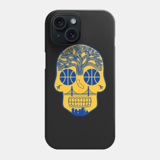 Golden State Sugar Skull Phone Case