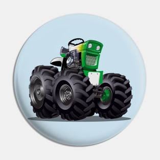 Cartoon Tractor Pin