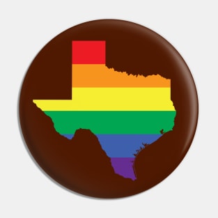 Texas state LGBT Pride! Pin