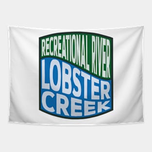 Lobster Creek Recreational River Wave Tapestry