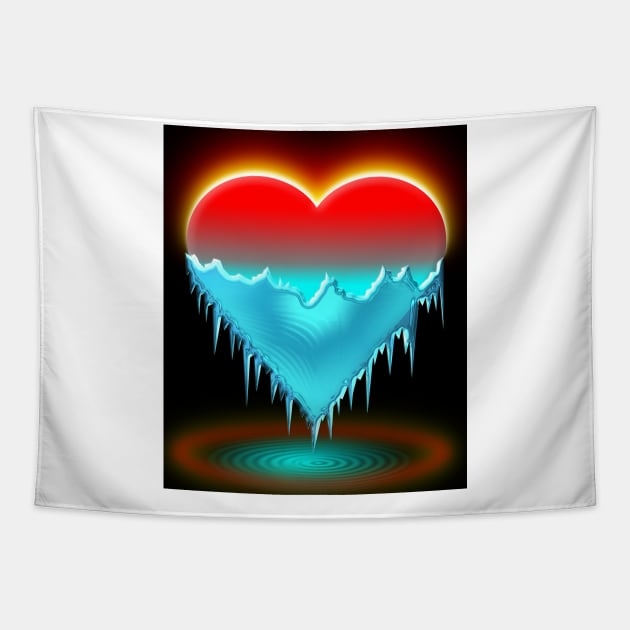 Melt Your Ice Cold Heart Tapestry by Wakanda Forever