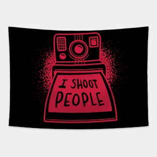 I Shoot People Tapestry