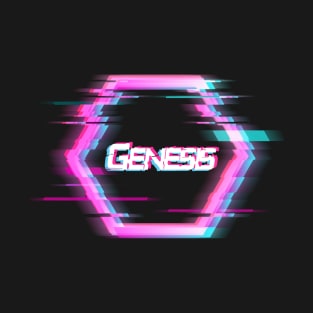 Glitch aesthetic | Exclusive - Genesis T-Shirt