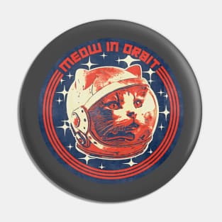 Meow In Orbit Pin