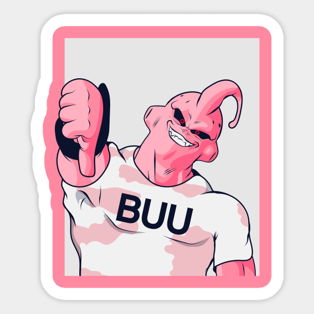 Buu Outline | Sticker