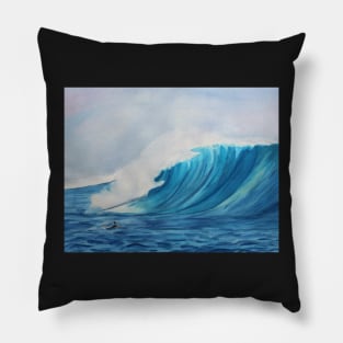 Big Wave Surfing Pillow