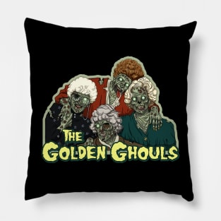 the golden ghouls girls Pillow