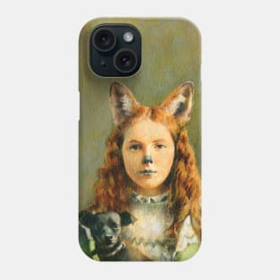 Victorian Fox Girl Phone Case