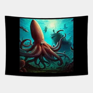 Monster Squid . Tapestry