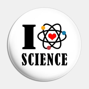 i love science Pin