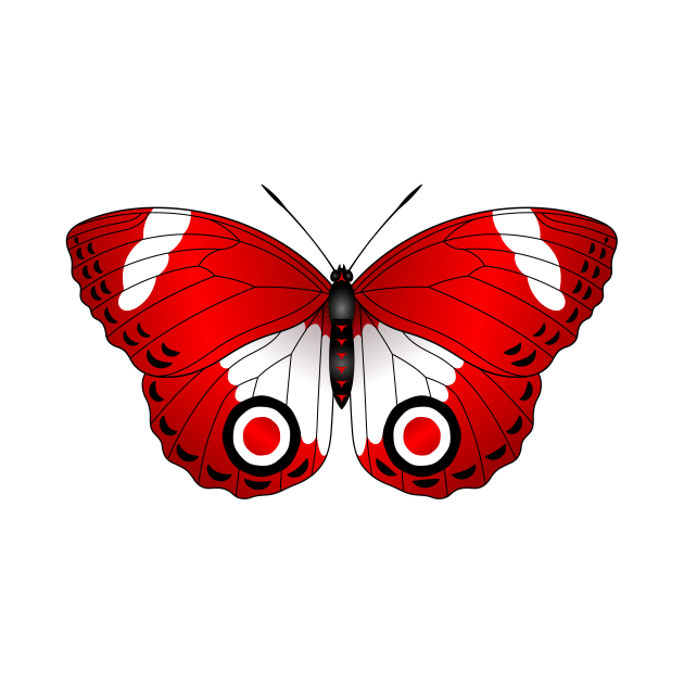 Red Butterfly by dcohea