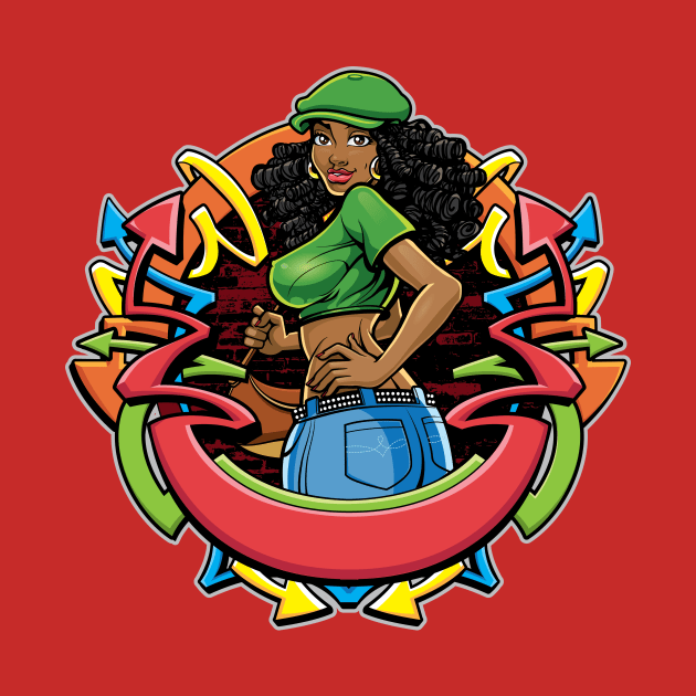 Gangsta Girl by viSionDesign