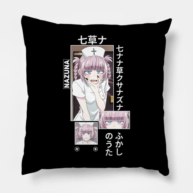 Call Of The Night Nazuna Pillow by IainDodes