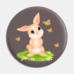 rabbit lover Pin