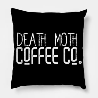 Death Moth Coffee Logo Pillow