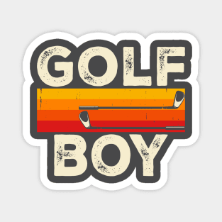 Golf Boy T Shirt For Women Men Magnet