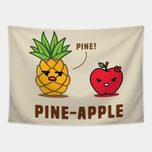 Pineapple Pun - Pine! Tapestry