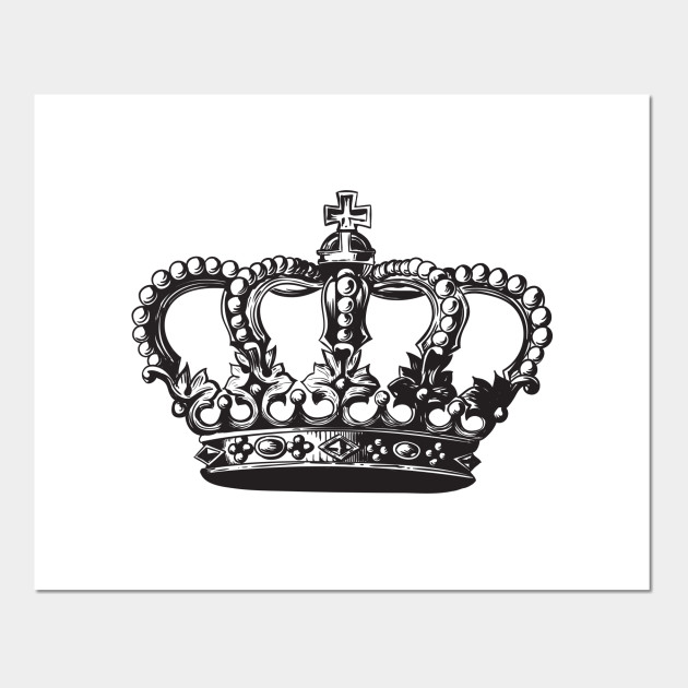 Crown Silhouette Outline Posters And Art Prints Teepublic Uk - Crown Wall Decor Uk Crown Silhouette Outline Posters And Art Prints Teepublic Uk - Crown Wall Decor Uk