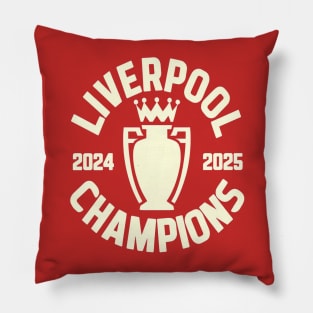 LIVERPOOL 2024 2025 CHAMPIONS Pillow
