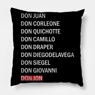 Don draper Pillow