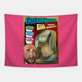 Pukey products 57 " Peurwig" redesign Tapestry