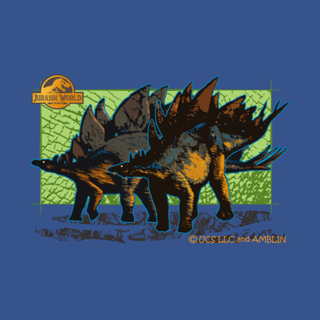 Disover The Stegosaurus - Jurassic Park - T-Shirt