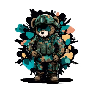 Teddy Bear Soldier T-Shirt