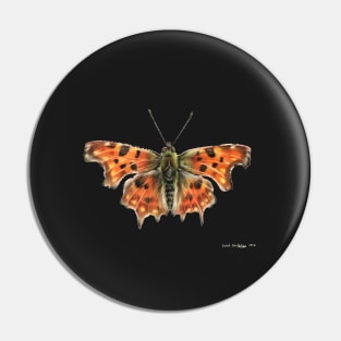 Comma Butterfly Pin