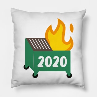 Dumpster fire Pillow