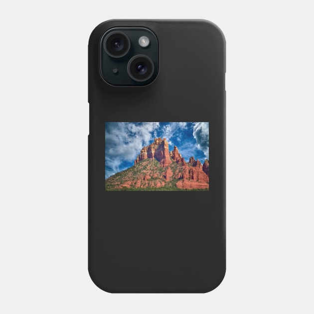 Castle Rock Sedona Arizona Phone Case by JimDeFazioPhotography