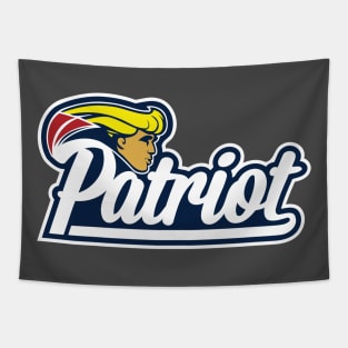 Donald Trump Patriots Football Shirt Tapestry