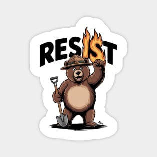 Resist Save Our Parks Support National Park Nature Lover Magnet