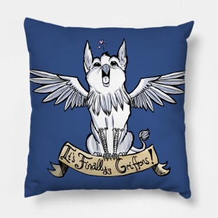 It's Finally Griffons! Pillow