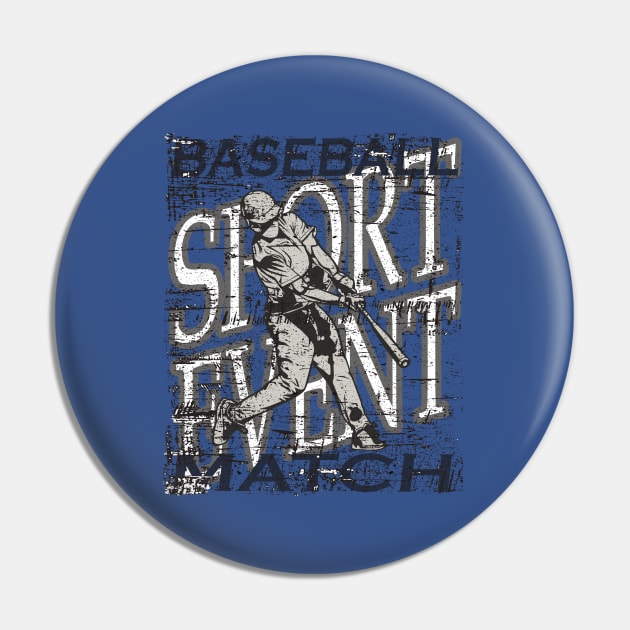 Sport Event Baseball Match Abstract Pin by Hariolf´s Mega Store