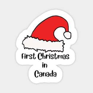 First Christmas in Canada Magnet