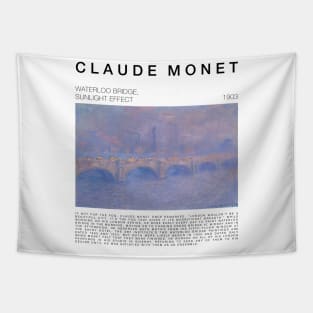 Claude Monet - Waterloo Bridge Tapestry