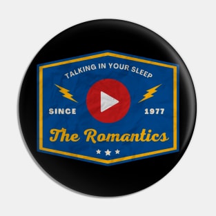 The Romantics // Play Button Pin