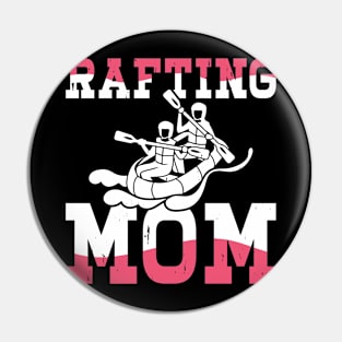 Rafting Mom T shirt For Women T-Shirt Pin