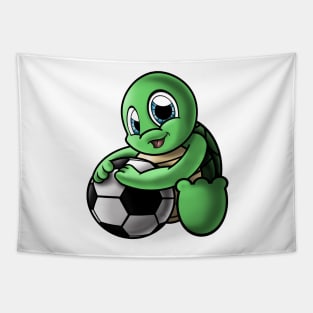 Turtle Soccer Tapestry