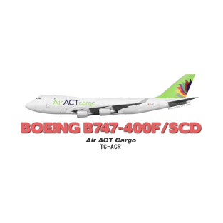 Boeing B747-400F/SCD - Air ACT Cargo T-Shirt