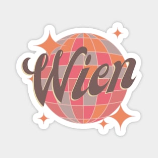 Wien Vienna Austria Österreich City Retro Vintage Magnet