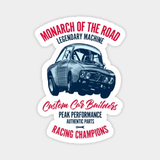 Monarch of The Road Magnet