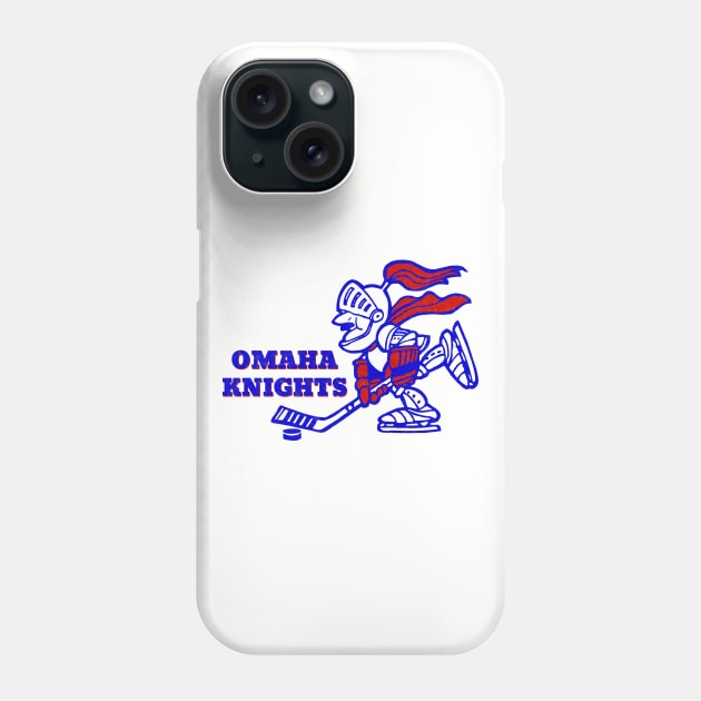 Defunct Omaha Knights Hockey Phone Case by LocalZonly