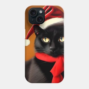 Christmas cat Phone Case