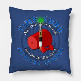 Time Lord Medical School 11 Pillow