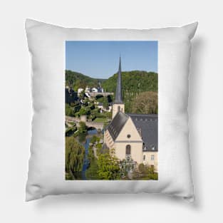 Europe; Luxembourg; Luxembourg; City; Church; Abbey; Neumunster Pillow