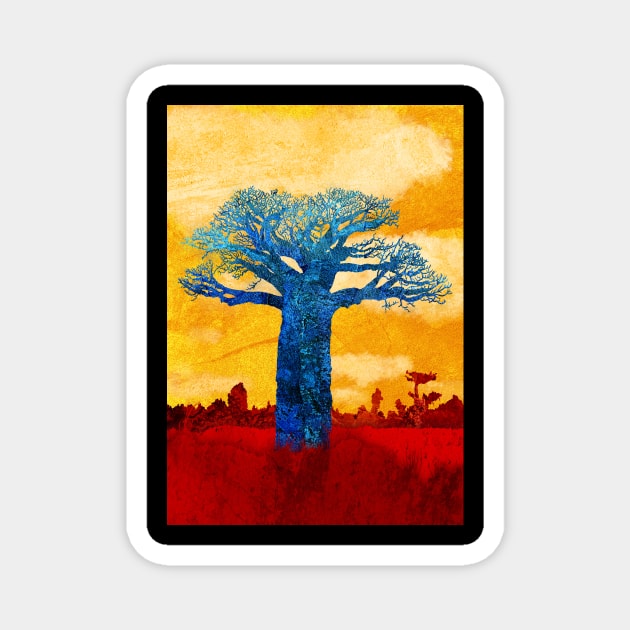 One baobab Magnet by Creartist