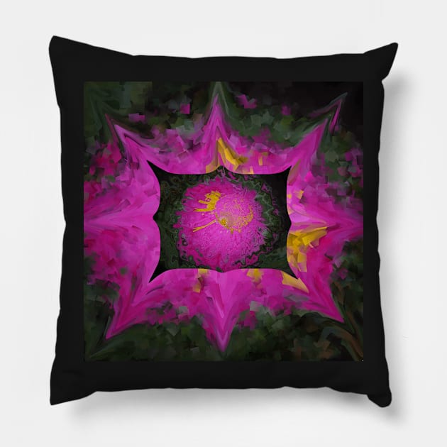 Flowery Pillow by TiiaVissak