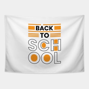 Back to school typography design Tapestry