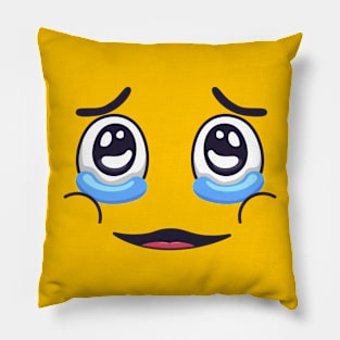 kawaii expressions Pillow